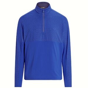 RLX Ralph Lauren Men's Jersey Zip Pullover RLX Golf Stretch Jersey Quarter-Zip